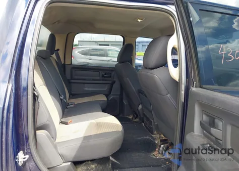 2012 Ram 1500 St из США, поврежденный, VIN 1C6RD7KT9CS346222